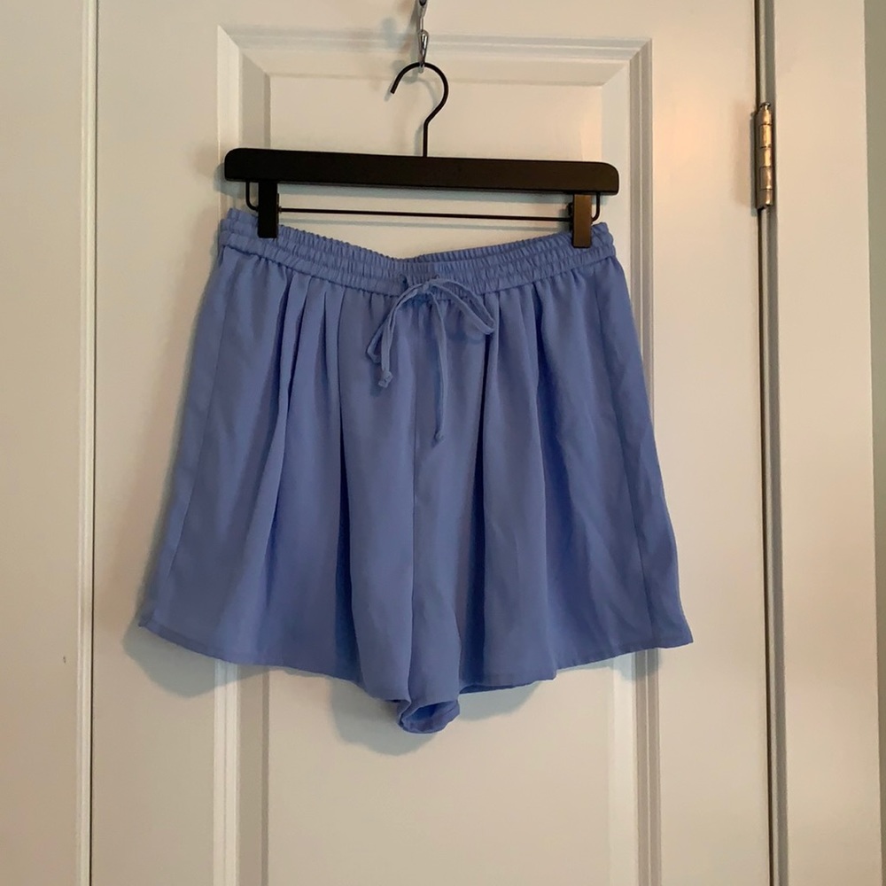 NWT J. Crew Mercantile Blue Drawstring Shorts